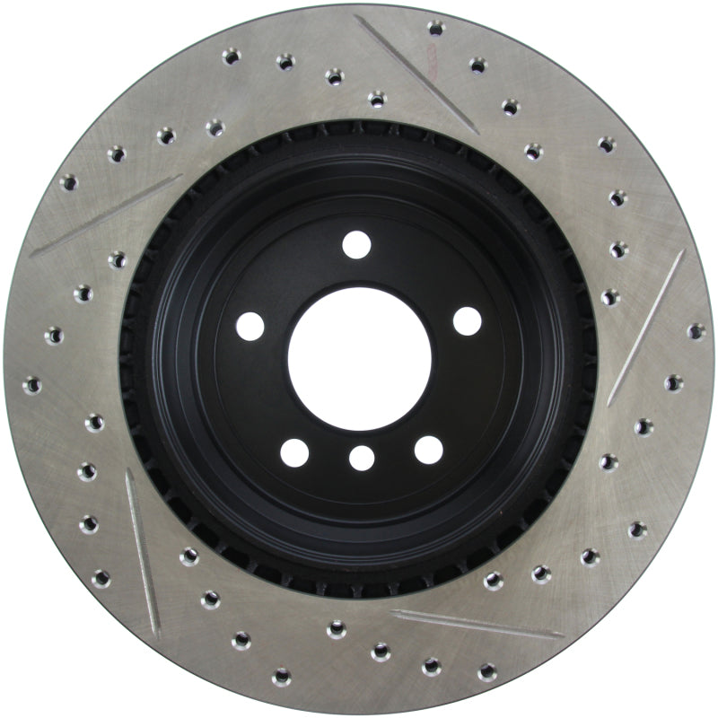 Load image into Gallery viewer, Stoptech 127.34080R ST Slot &amp; Drill Brake Rotors
