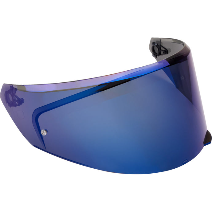 Agv Shield for K3 Helmets - XL-2XL - Iridium Blue