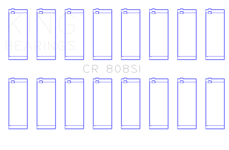 Load image into Gallery viewer, King Engine Bearings CR808SI060 KING Connecting Rod Bearings
