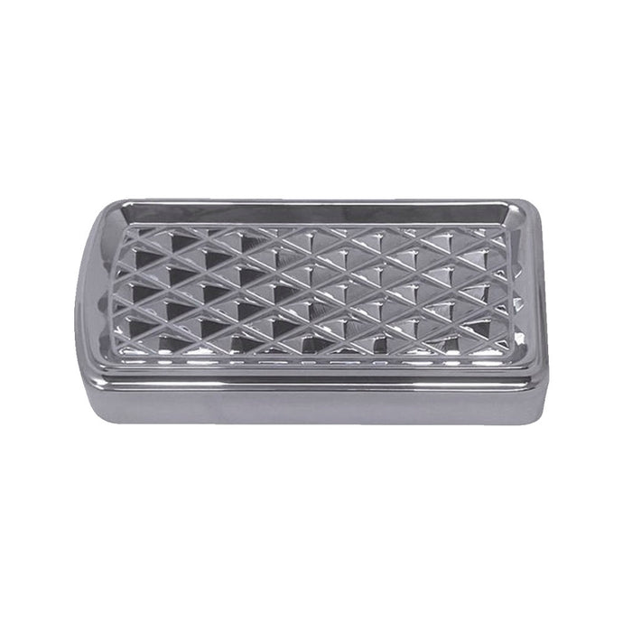 Covingtons C3042-C Brake Pedal Pad - Diamondback - Chrome