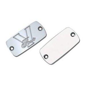 Baron Custom Accessories BA-7606-04 Master Cylinder Cover - V4 Art Deco