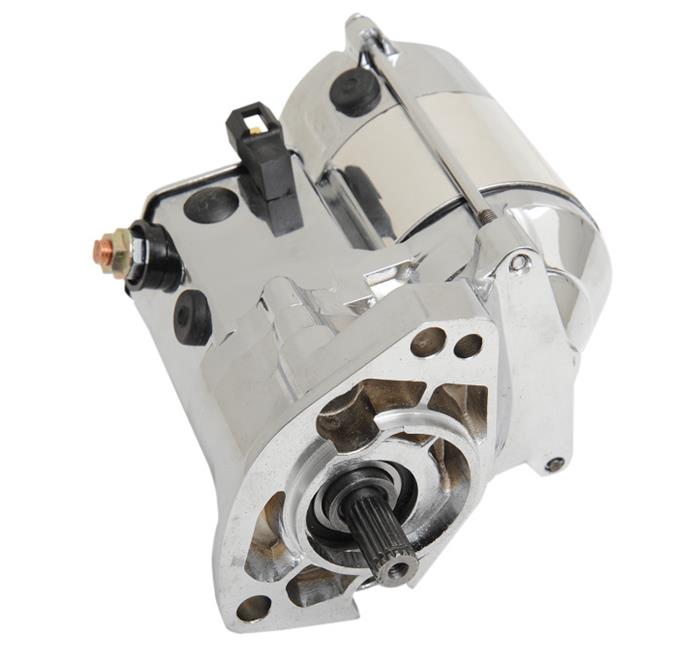 Terry Components 772090 Starter Motor - 1.2kW - Polished/Chrome