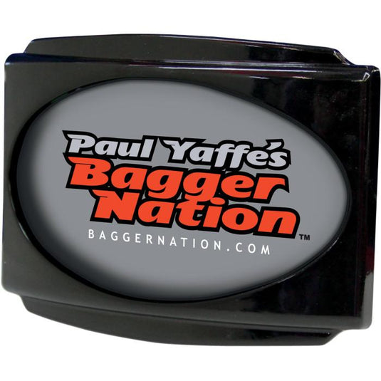 Paul Yaffe Originals PYO:USLP3-B CVO Universal Stealth III License Plate Frame - Gloss Black