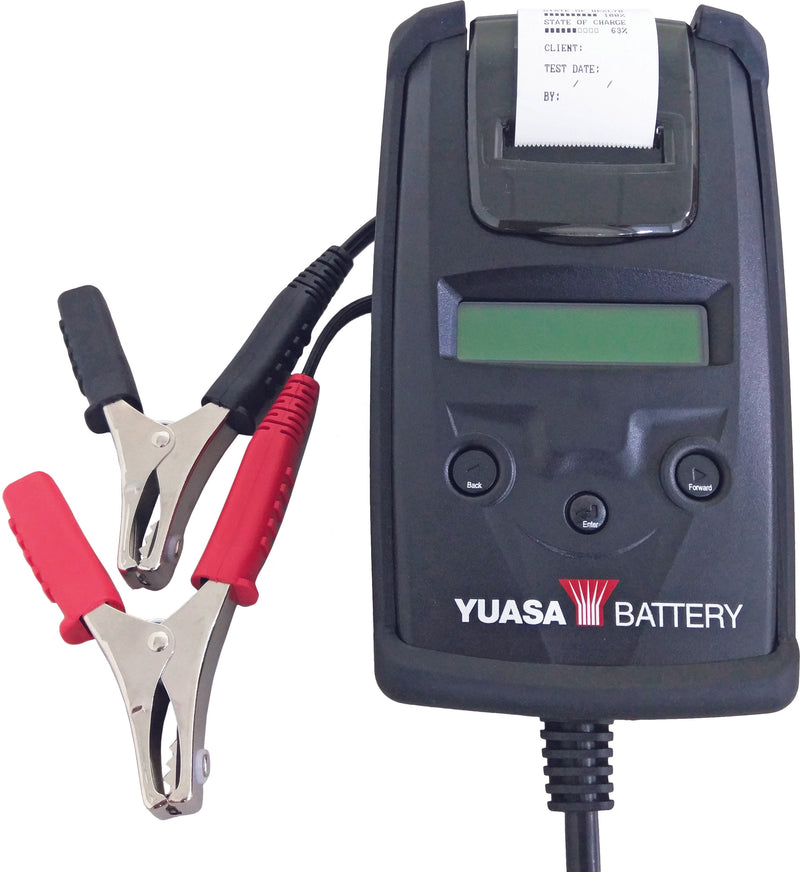 Yuasa YUA00BTY01P Battery Tester with Printer