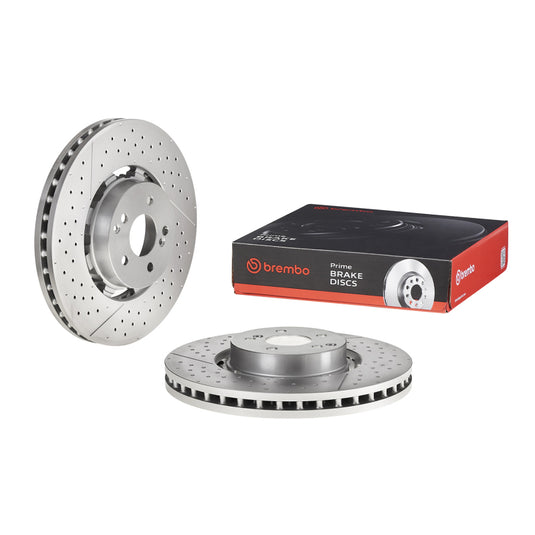 Brembo Oe 09.A945.33 BRE Drilled UV Coated Rotors