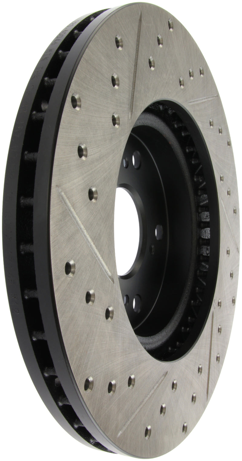 Load image into Gallery viewer, Stoptech 127.40046L ST Slot &amp; Drill Brake Rotors
