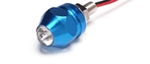 K&S Technologies 25-9101 LED License Plate Mounting Bolts - Chrome Mount - Blue LED