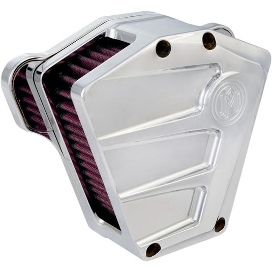 Performance Machine 0206-2087-CH Scallop Air Cleaner - Chrome
