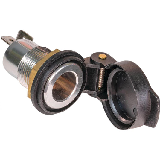Tecmate O-18S Weatherproof Panel-Mount Din Socket Flipcap