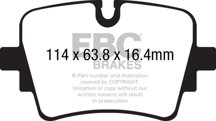 Ebc DP32192C EBC Redstuff Brake Pad Sets