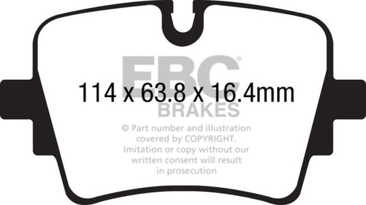 Ebc DP32192C EBC Redstuff Brake Pad Sets