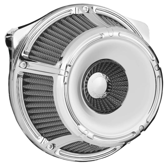 Arlen Ness 18-914 Inverted Series Air Cleaner Kit - Slot Track - Chrome