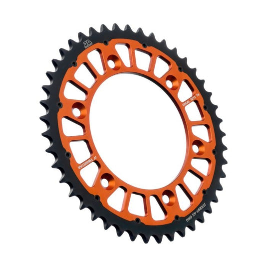 Jt Sprockets JTX897.45ORG Twinstar Rear Sprocket - 45T (Orange)