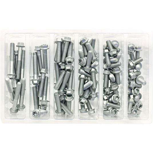 Bolt Mc Hardware SV-M6EURO M6 Euro Style Flange Bolt Assortment