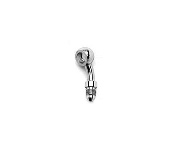 Drag Specialties DS098150 3/8in. Banjo x AN-3 Male 35deg. Brake Fitting