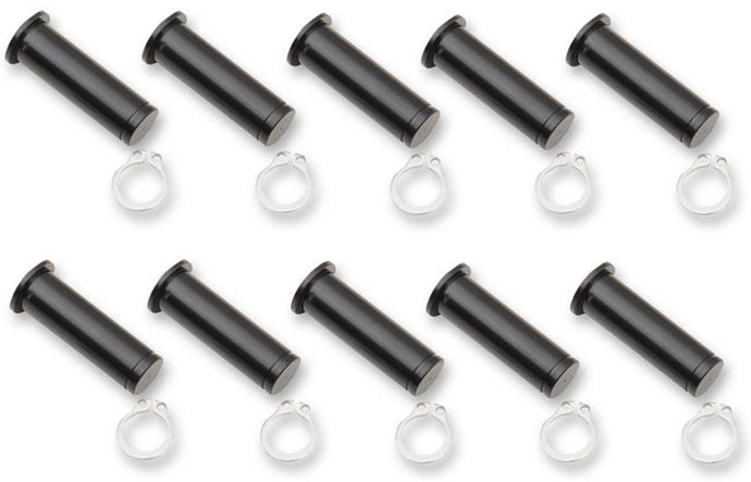 Drag Specialties 0617-0198 Pivot Pin/Clip Kit - Clutch Side - Black