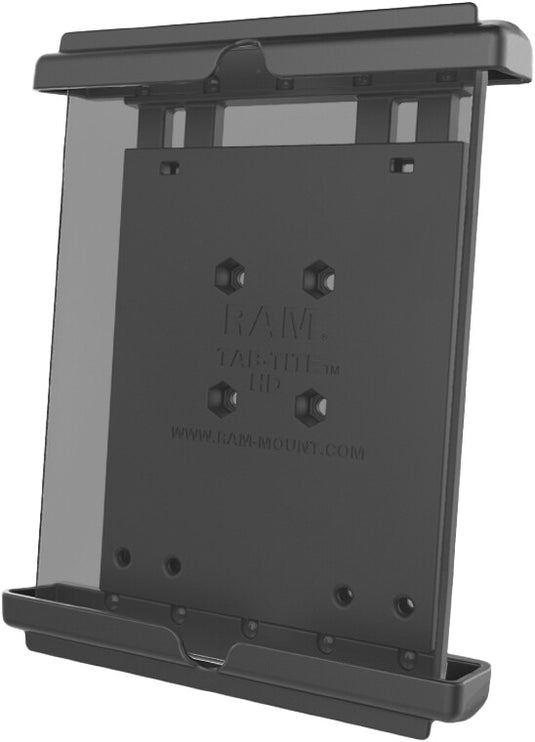 Ram Mounts RAM-HOL-TAB12U 8in. Tab-Tite Universal Spring Loaded Holder for Tablets with Case
