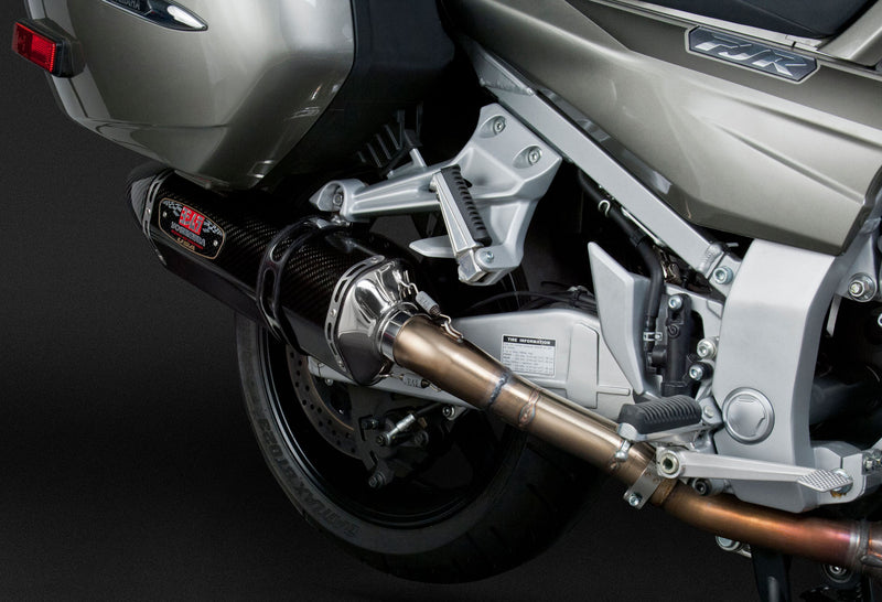 Load image into Gallery viewer, Yoshimura 13150E0220 R-77 Signature Series Dual Slip-Ons - Carbon Fiber Mufflers
