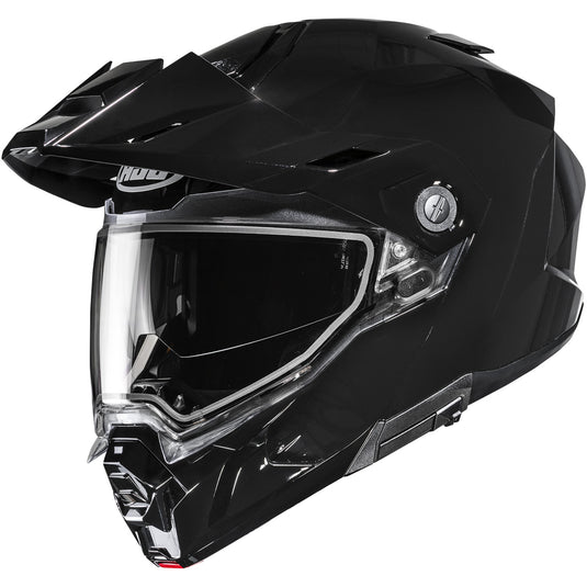 Hjc i80 Solid Snow Dual-Lens Shield Helmet (Small, Semi Flat Black)