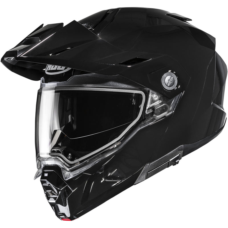 Load image into Gallery viewer, Hjc i80 Solid Snow Dual-Lens Shield Helmet (X-Large, Semi Flat Black)
