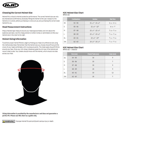Hjc RPHA 60 Arbre Helmet (Small, Blue/Red (MC-21))