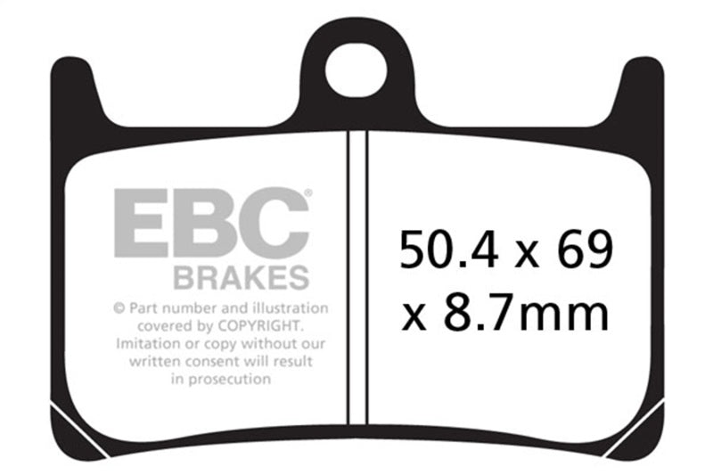 Load image into Gallery viewer, Ebc Powersports FA380HH EBC HH Sintered Brake Pads

