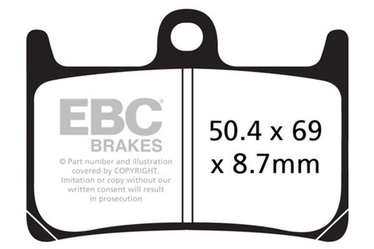 Ebc Powersports FA380HH EBC HH Sintered Brake Pads