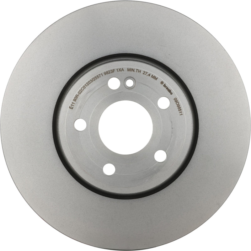 Load image into Gallery viewer, Brembo Oe 09.D985.11 BRE Drilled UV Coated Rotors

