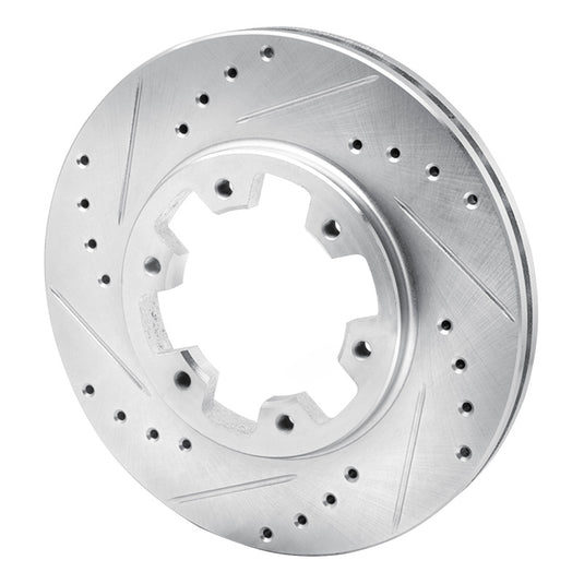 R1 Concepts 631-67080L RNC Brake Rotor - Drill & Slot