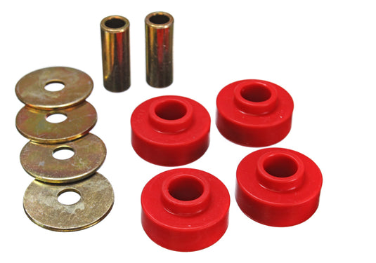 Energy Suspension 4.1126R ES Diff Bushings - Red