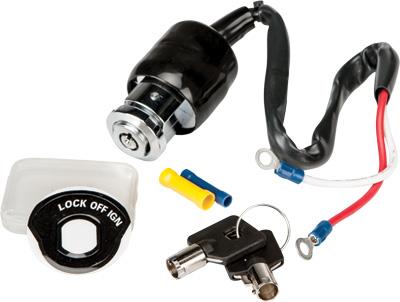 Harddrive 370389 Ignition Switch - Chrome