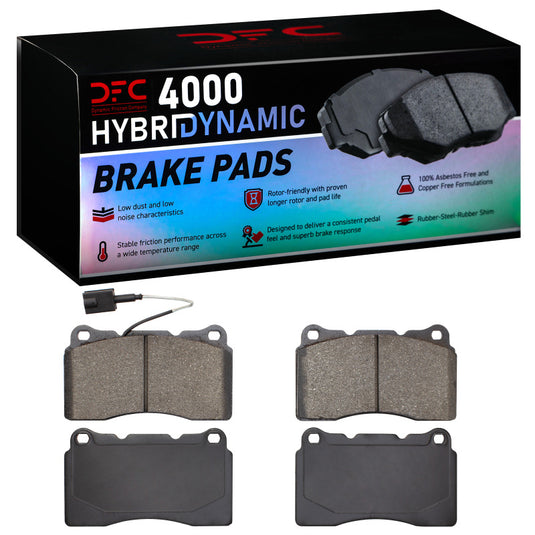 Dfc 4000-1016-00 DFC 4000 HybriDynamic Brake Pads