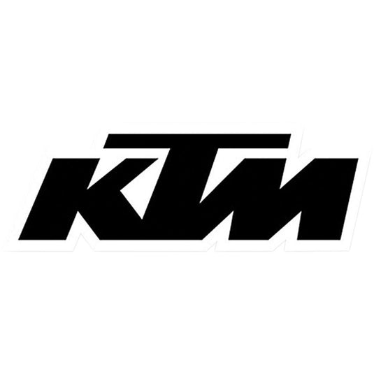 Factory Effex 19-94558 Die Cut Sticker - 5ft. Logo - KTM - Black