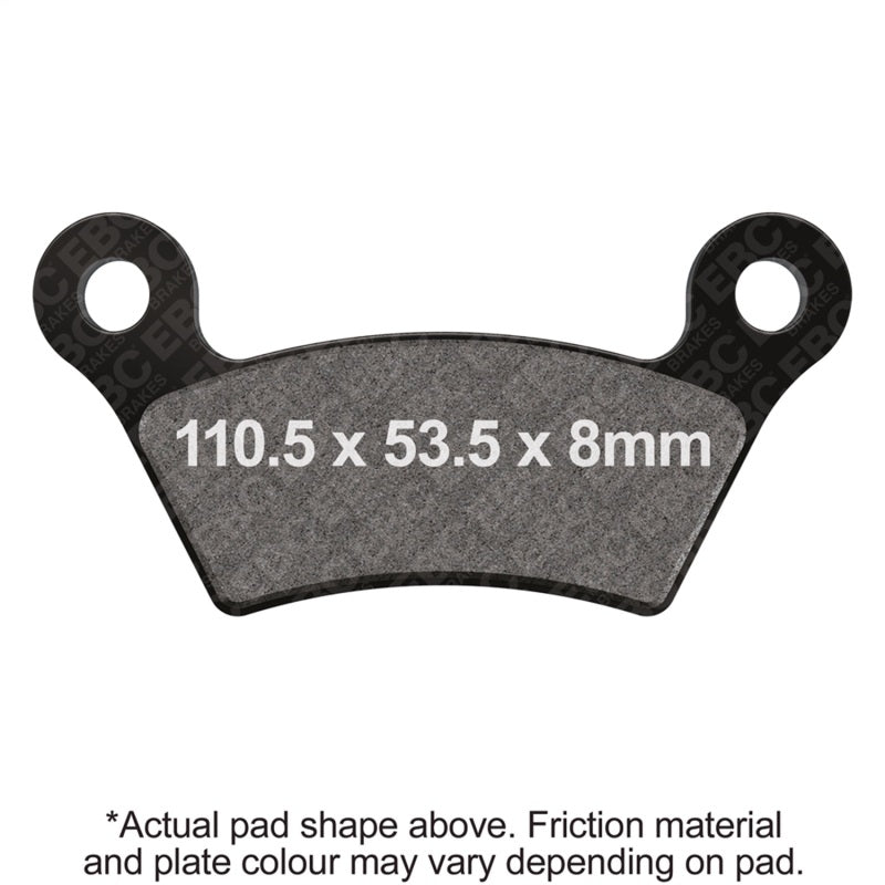 Load image into Gallery viewer, Ebc Powersports FA473V EBC Semi-Sint Vee Brake Pads

