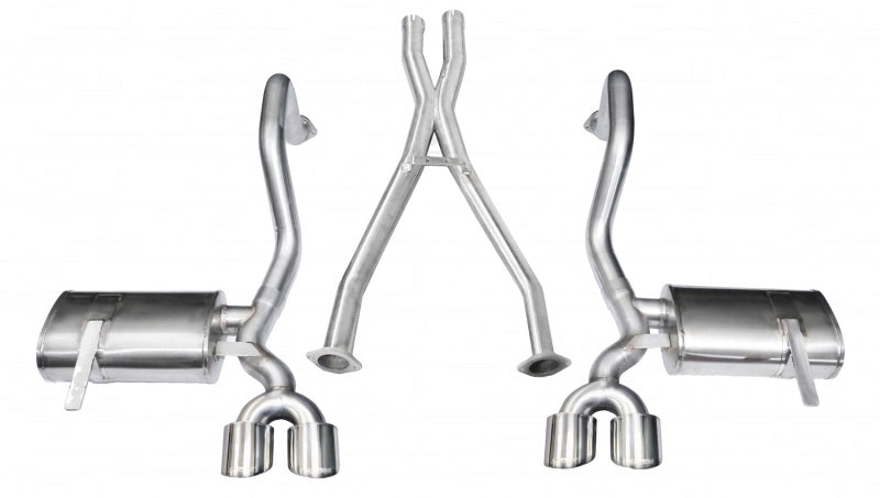 Load image into Gallery viewer, Corsa Performance 14962 COR Cat-Back + X-Pipe Xtreme
