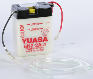 Yuasa YUAM2620B Conventional 6V Battery - 6N2-2A-4