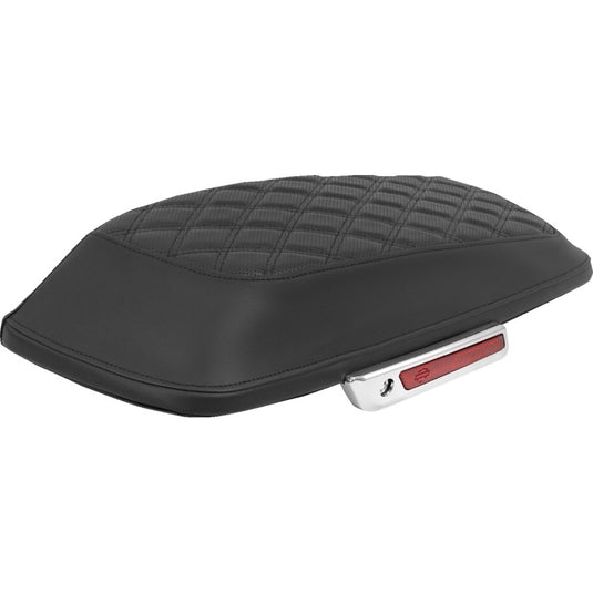Saddlemen L870-14-18400 Lattice Stitched Saddlebag Lid Cover - Black