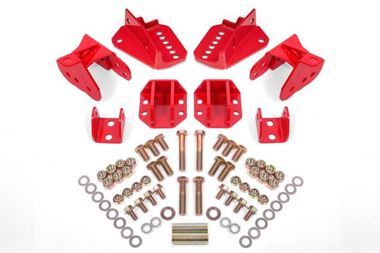 Bmr Suspension CCK404R BMR Coilover Conversion Mounts