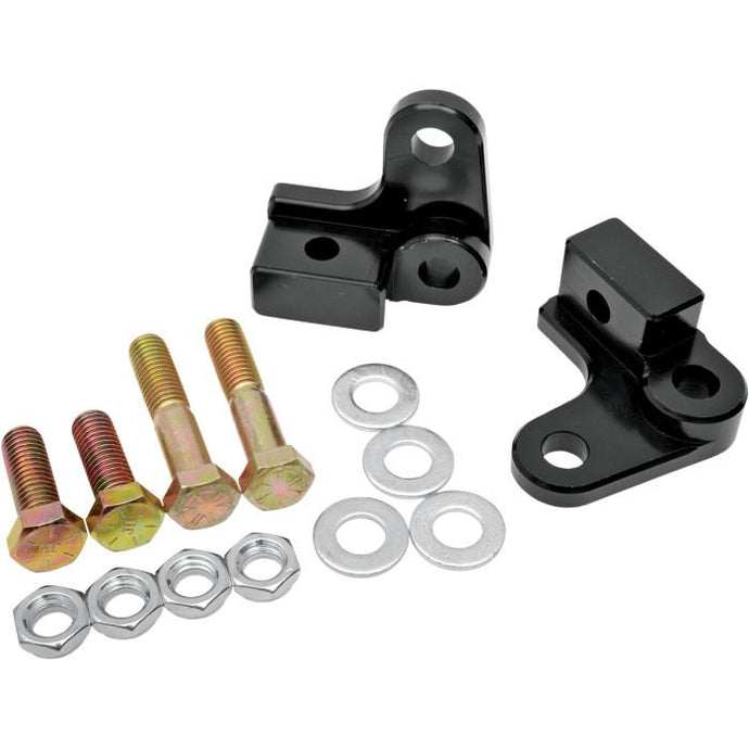 La Choppers LA-7500-03 Black Lowering Kit - 1in. Drop - Aluminum Construction