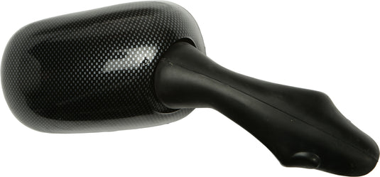 Emgo 20-87091 OEM Style Mirror - Carbon Fiber Finish - Right