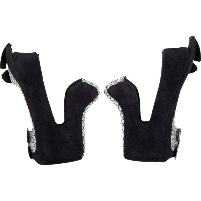 Z1r Cheek Pads for F.I. Youth Helmet - 10mm - Lg - Black