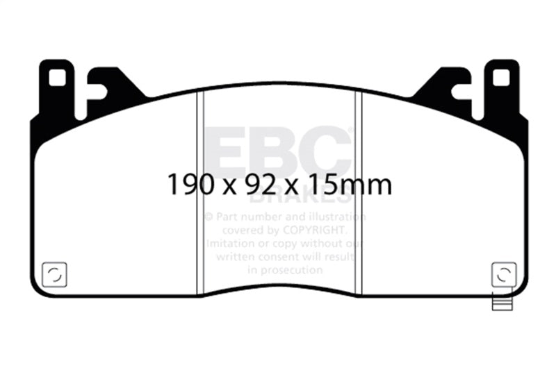 Load image into Gallery viewer, Ebc DP53055NDX EBC Bluestuff Brake Pad Sets
