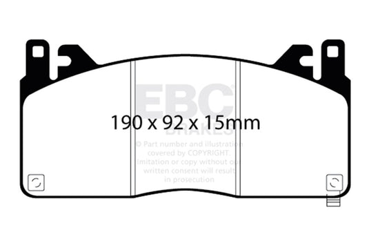 Ebc DP53055NDX EBC Bluestuff Brake Pad Sets