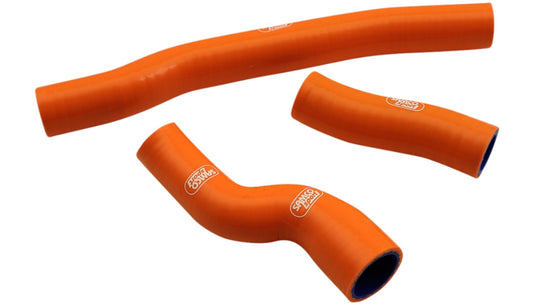 Moose Racing KTM-114-OR Race Fit Radiator Hose Kit without Clamps - Orange