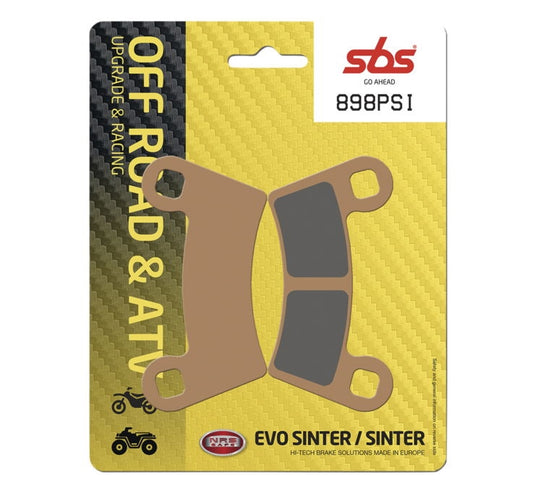 Sbs 898PSI Sintered-MX/UTV Brake Pads