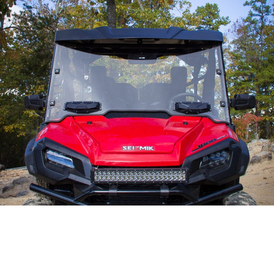 Seizmik 50-25032KIT 2-Side Hard Coated Polycarbonate Versa-Vent Windshield