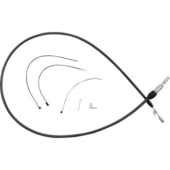 Magnum 423422HE Alternate Length Black Pearl Quick Connect Braided Upper Clutch Cable - 56in.