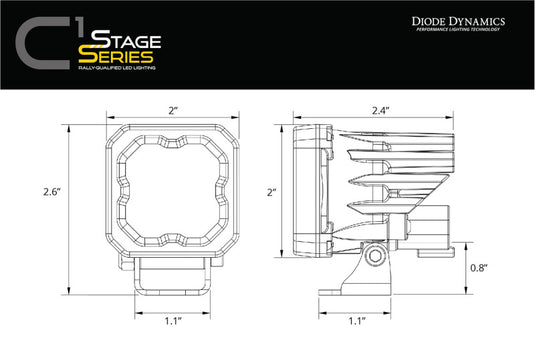 Diode Dynamics DD7423P DIO LED Light Pods