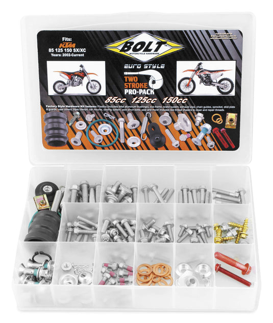 Bolt Motorcycle Accessories EUPP-85/150 Euro Style Pro-Pack