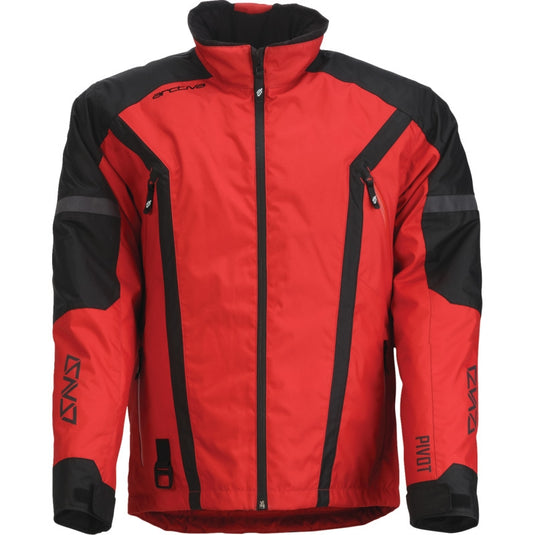 Arctiva Pivot 8 Jacket (Medium, Red/Black)